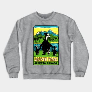 Jasper National Park Alberta Canada Vintage Crewneck Sweatshirt